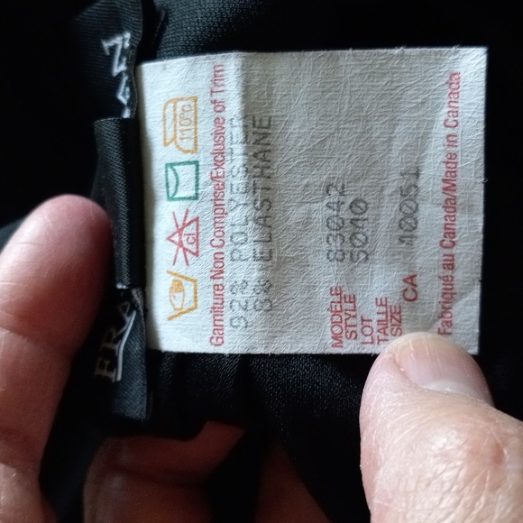 Frank Lyman Design Gorgeous Black Party Evening Midi Dress Size 8 US Excel. Cond - Picture 9 of 9